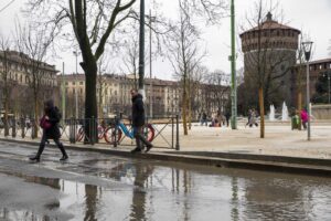 Allagamenti a Milano dopo le forti piogge