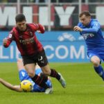 Milan-Empoli 1-0, ai Rossoneri basta il gol di Pulisic