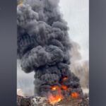 Russia, incendio vicino all’aeroporto di San Pietroburgo