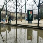 Maltempo, a Milano strade allagate e fango: la situazione al Castello Sforzesco