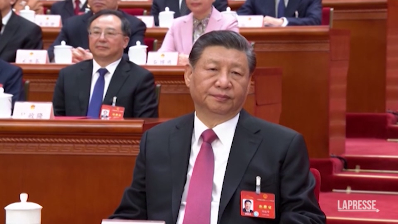 Video Cina, Congresso del popolo si chiude confermato sostegno a Xi