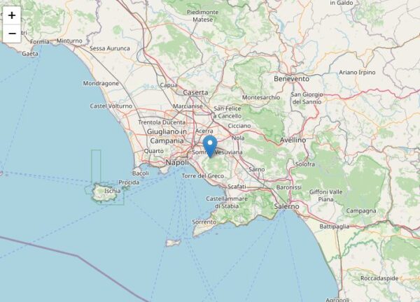 Terremoto nell’area vesuviana