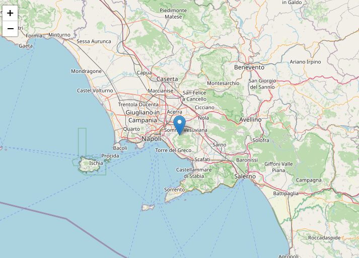 Terremoto nell’area vesuviana