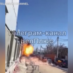 Russia, drone ucraino si schianta su un edificio a Belgorod