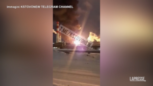 Ucraina, attacco drone in Russia: prende fuoco una raffineria