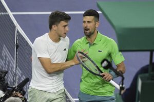 Tennis, impresa di Nardi a Indian Wells: battuto Djokovic