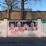 Milano, la street art di aleXsandro Palombo contro il fondamentalismo islamico