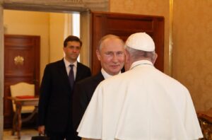 Vladimir Putin in visita da Papa Francesco