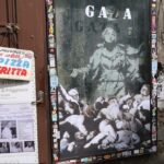 Napoli, modificata opera Banksy: scritta pro Gaza