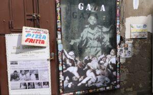 Napoli, modificata opera Banksy: scritta pro Gaza