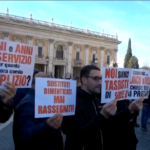 Roma, sostituti taxi protestano in Campidoglio: “Chiediamo tutela”
