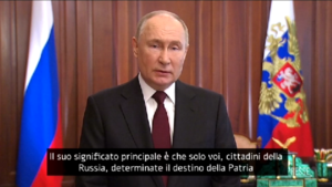 Russia, l’appello di Putin agli elettori: “Solo voi determinate destino della patria”