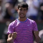 Indian Wells, il video del momento in cui Alcaraz viene punto da un’ape