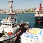 Gaza, arrivata la prima nave carica di aiuti