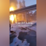 Russia, raffineria attaccata da drone in fiamme a Syzran
