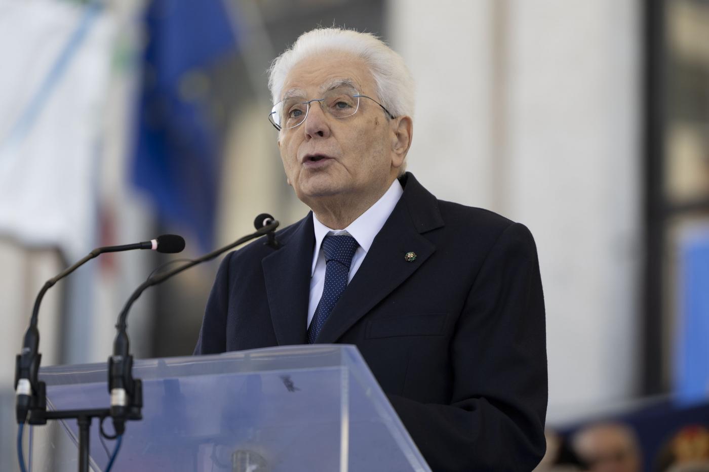 Unità nazionale, Mattarella: “Costituzione riassume pace e libertà”