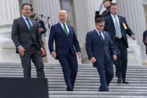 St. Patrick's Day, Joe Biden in Campidoglio