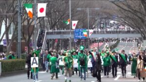 Giappone, in migliaia a Tokyo a parata per festeggiare San Patrizio