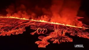 Islanda, nuova eruzione sulla penisola di Reykjanes