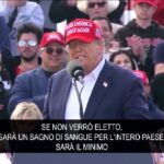 Usa, Trump: “Se non verrò eletto sarà un bagno di sangue per il Paese”