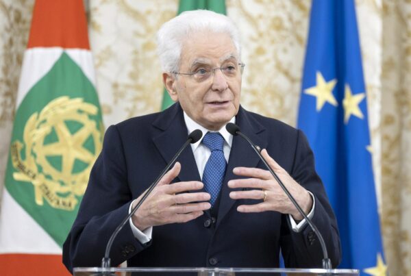 Il Presidente Sergio Mattarella in occasione del 207° anniversario della costituzione del Corpo di Polizia Penitenziaria