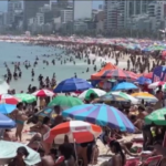 Brasile, caldo record a Rio de Janeiro: temperatura percepita di oltre 62 gradi