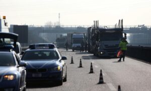 Incidente Autostrada A1 altezza San Donato Milanese