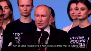 Russia, Putin: “Nessuno riuscirà a sopprimere la nostra volontà”