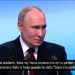 Russia, Putin: “Navalny? Ero favorevole all’idea di scambiarlo con altri prigionieri”