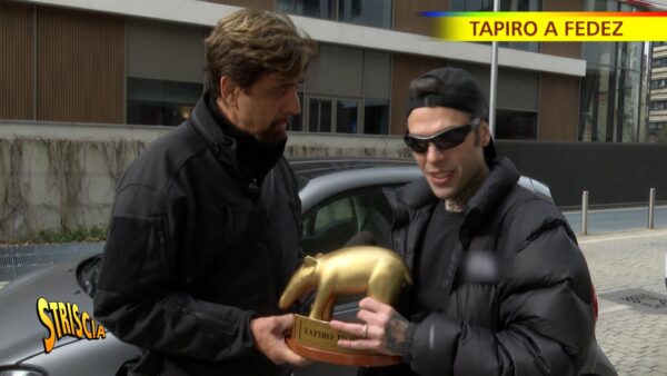 Tapiro d’oro a Fedez: “Stop a ‘Muschio Selvaggio’? Lo porterò avanti in altro modo”
