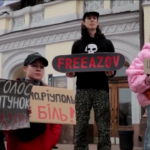 Ucraina, parenti soldati brigate Azov protestano a Kiev e chiedono loro rilascio