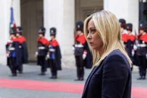 Palazzo Chigi - Giorgia Meloni incontra il Primo Ministro del Libano Najib Miqati