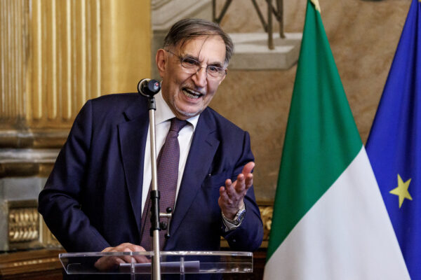 Senato - Presentazione del francobollo commemorativo di Giuseppe Tatarella