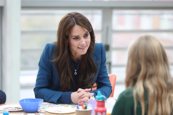 La Principessa del Galles Kate Middleton visita ambulatorio pediatrico Evelina di Londra
