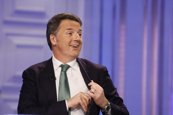 Matteo Renzi ospite nella trasmissione Porta a Porta