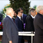 Joe Barone, anche De Laurentiis alla camera ardente del dg viola