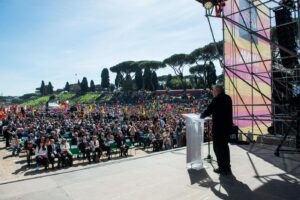 Manifestazione Roma città libera dalle mafie