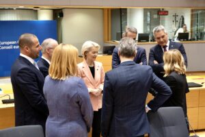 Il Presidente del Consiglio, Giorgia Meloni, partecipa a Bruxelles al Consiglio europeo