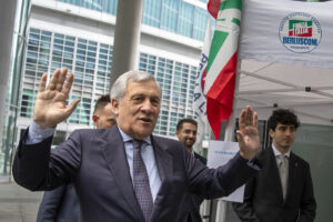 Conferenza stampa di Forza Italia per le Europee