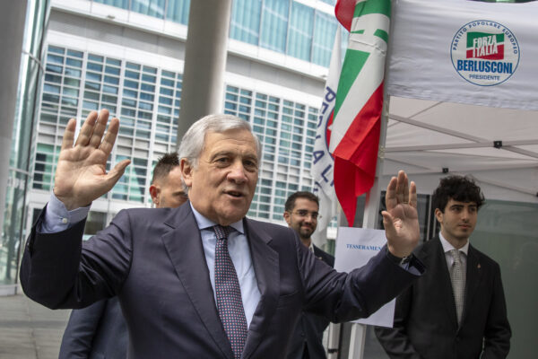 Conferenza stampa di Forza Italia per le Europee