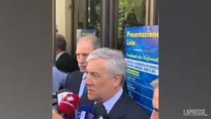 Basilicata, Tajani: “Obiettivo di Forza Italia è ottenere il 15%”
