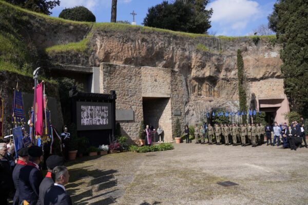 Roma - Eccidio delle Fosse Ardeatine - Commemorazione 80° anniversario