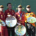F1: doppietta Ferrari in Australia, Sainz vince davanti a Leclerc