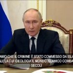 Russia, Putin: “Attentato a Mosca opera di estremisti islamici”