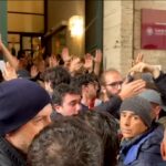 Roma, tensione tra studenti e polizia alla Sapienza