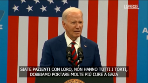 Biden contestato durante un comizio: “Siete complici del genocidio a Gaza”