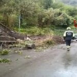 Genova, frana sulla Strada Statale 45 a Bargagli