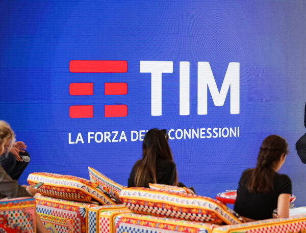 Milano, presentazione della nuova campagna TIM con la regia di Giuseppe Tornatore nella sede di Dolce & Gabbana