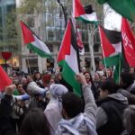 Barcellona, manifestazione per chiedere cessate il fuoco a Gaza