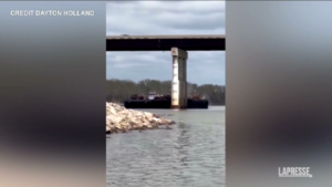 Usa, chiatta si schianta contro un ponte in Oklahoma